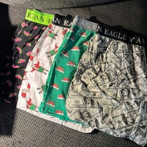 Lot of size Large American Eagle men’s boxers